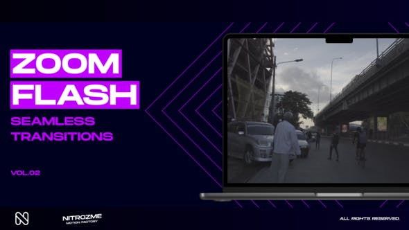 Videohive - Zoom Flash Transitions Vol. 02 49305100