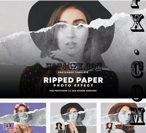 Ripped Paper Effect - JLHD9MA
