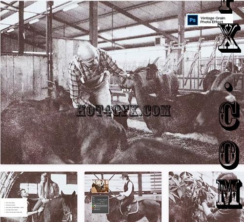 Vintage Grain Photo Effect - ECFZTJF