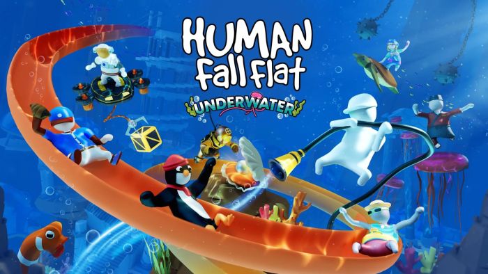 Human Fall Flat Underwater (2023)-GoldBerg / Polska Wersja Językowa