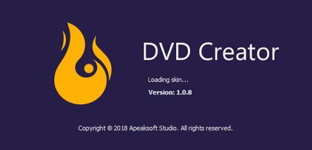 instaling Apeaksoft DVD Creator 1.0.82