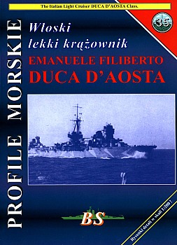 BS - Profile Morskie 35 - Wloski lekki krazownik Emanuele Filiberto Duca D'Aosta