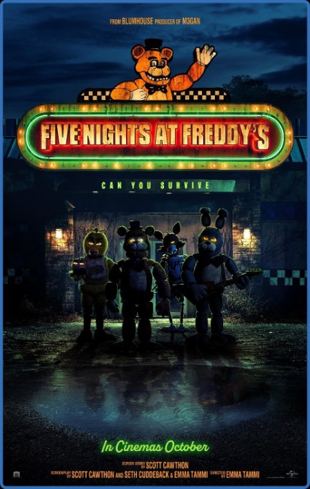 Five Nights at Freddys (2023) 720p 10bit WEBRip HEVC x265 Hindi AMZN DDP 5 1 192kb...