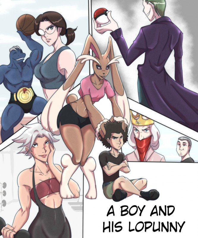 Wesley Pires - Pokemon Scarlet and Violet - A Boy and his Lopunny Porn Comic