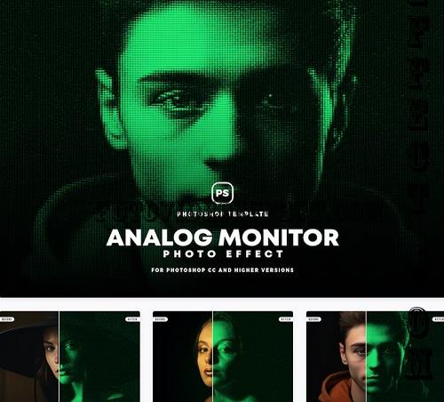 Analog Monitor Photo Effect - 6HV9G78