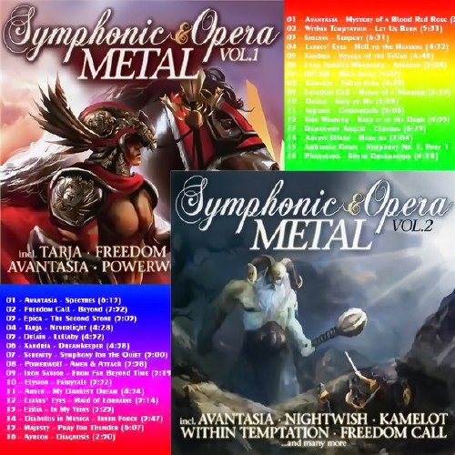 Symphonic And Opera Metal Vol. 1-2 (FLAC)