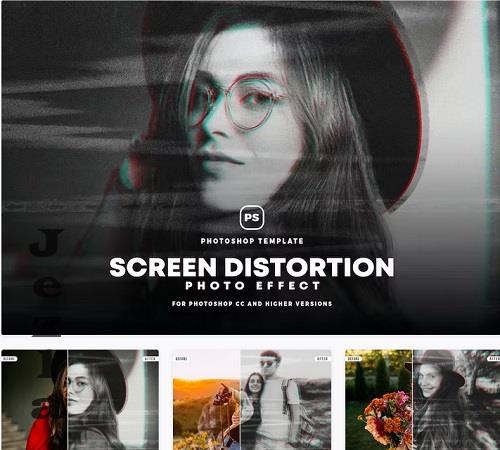 Screen Distortion Effect - ZSYUDF9