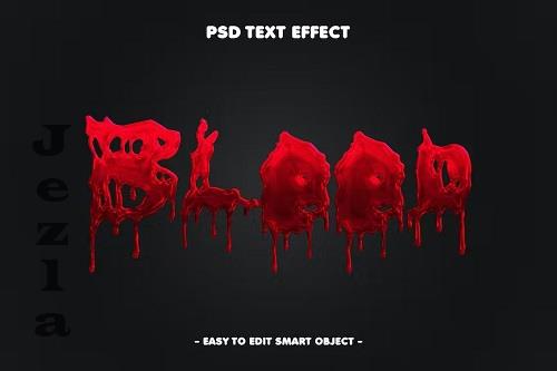 Blood Splash Horror Text Effect - FWJWM63