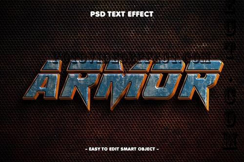 Armor Stylized PSD 3D Text Effect - WQ3PSPX