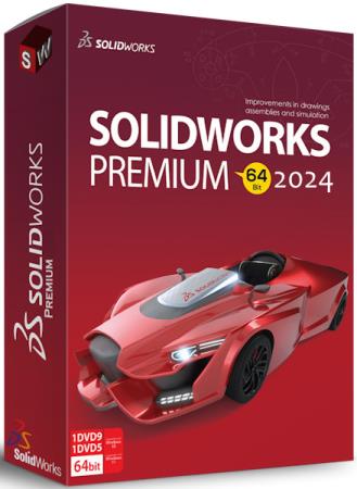 постер к SolidWorks 2024 Premium SP3.1 RePack by xetrin (MULTi/RUS)