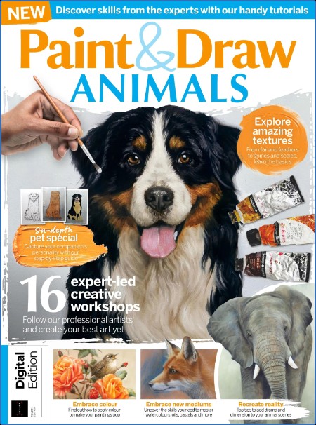 Paint & Draw - Animals - 4th Edition - 23 November 2023