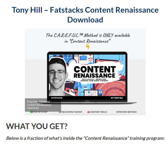 Tony Hill – Fatstacks Content Renaissance Download 2023