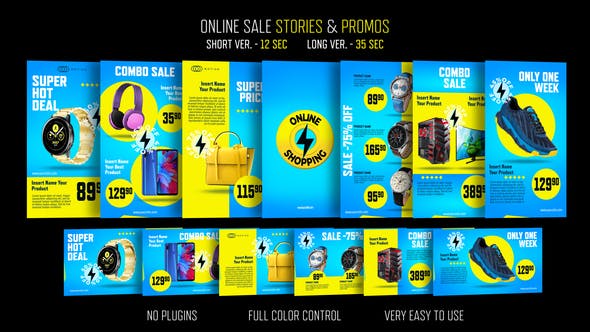 Videohive - Online Sale Stories & Promos 49328355