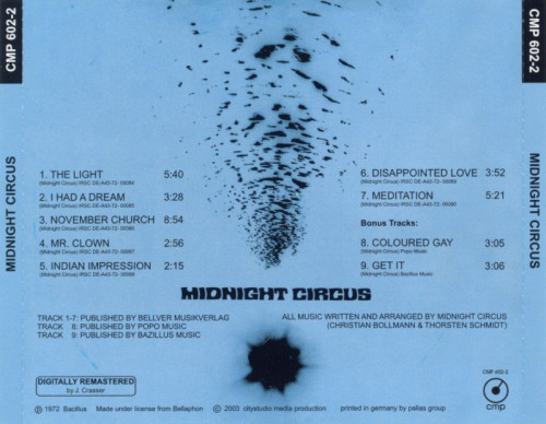 Midnight Circus - Midnight Circus (1972) [2003]  Lossless