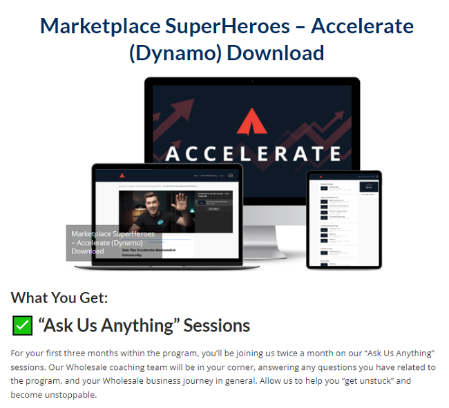 Marketplace SuperHeroes – Accelerate (Dynamo) Download 2023