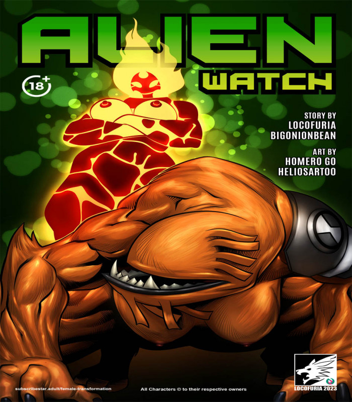 Locofuria - Alien Watch Porn Comic