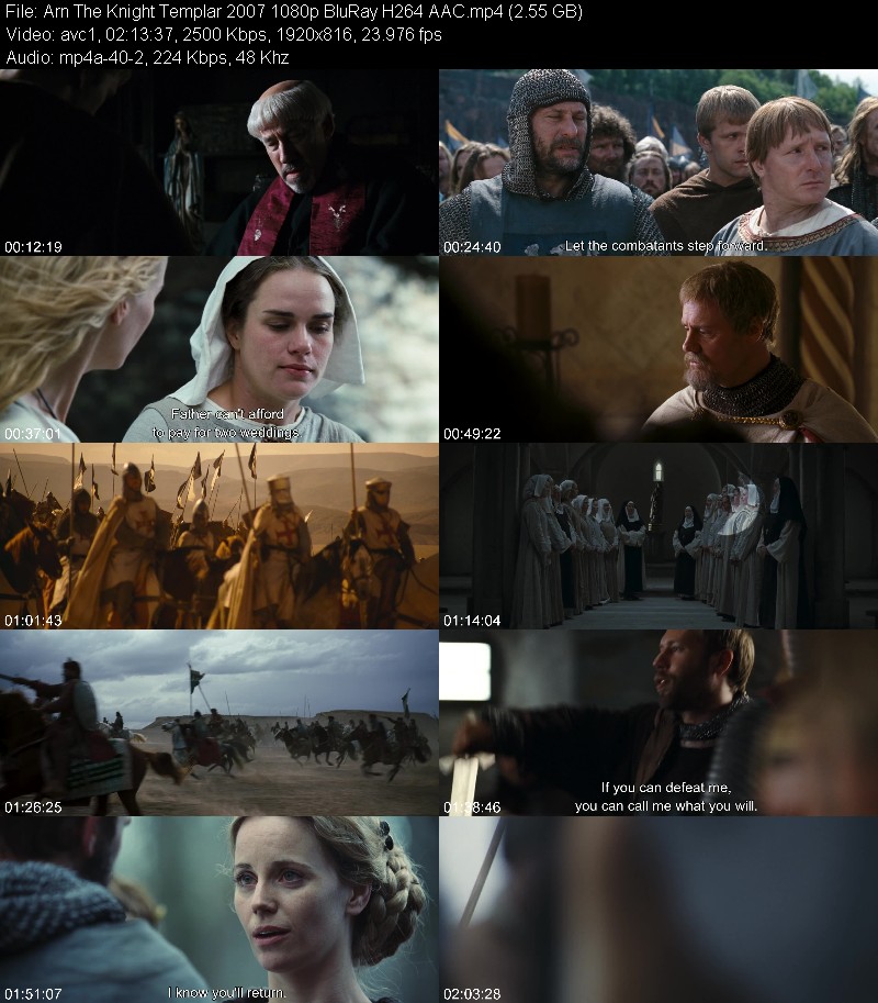 Arn The Knight Templar 2007 1080p BluRay H264 AAC 6e6bb8c71f502cf4c57ae52b5f5f8850