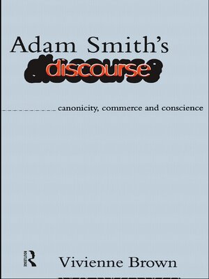 Adam Smith's Discourse by Vivienne Brown