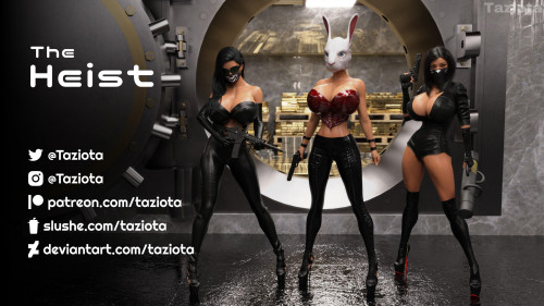 Taziota - The Heist 3D Porn Comic