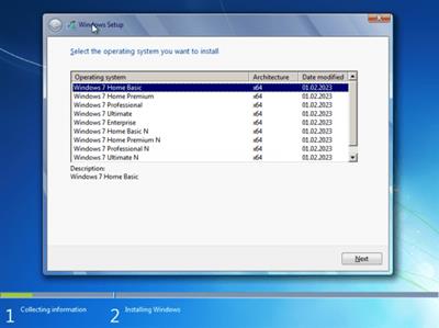 Windows 7 SP1 AIO 10in1 November 2023 Multilingual  Preactivated
