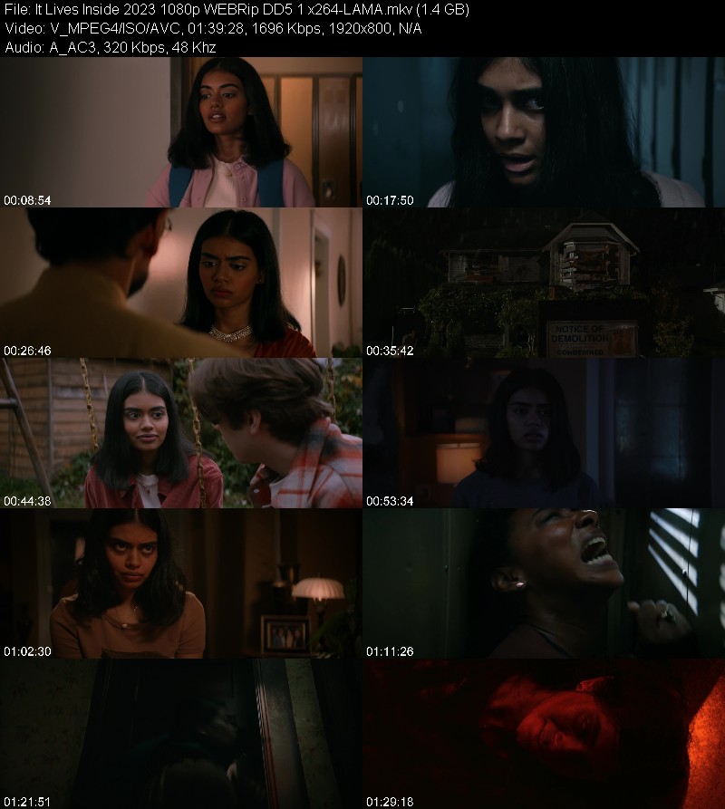 It Lives Inside 2023 1080p WEBRip DD5 1 x264-LAMA D6e0b26c4d17449b440d875c871d0e18