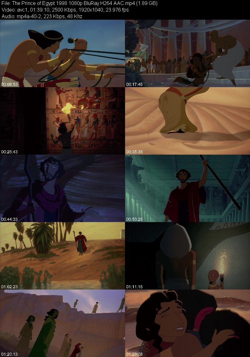 The Prince of Egypt 1998 1080p BluRay H264 AAC 8753bfd0e8024d0af25aa7e5b2c94b21