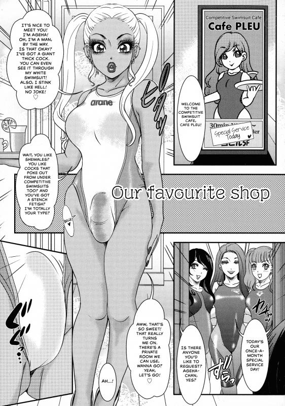 [Amanoja9] Our favourite shop (Shemale Heaven!) [English] Hentai Comics