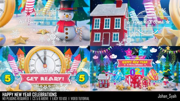 Videohive - Happy New Year Celebrations 29703735