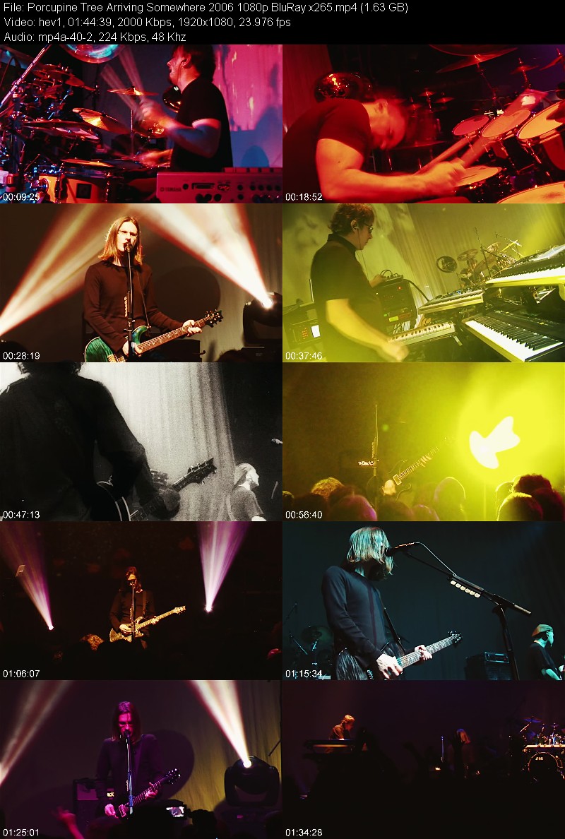 Porcupine Tree Arriving Somewhere 2006 1080p BluRay x265 29e88965585ebab39bda13c5cebf4836