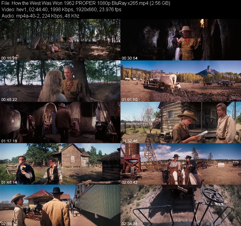 How the West Was Won 1962 PROPER 1080p BluRay x265 Aa17decb38da949caf0253b739e49443