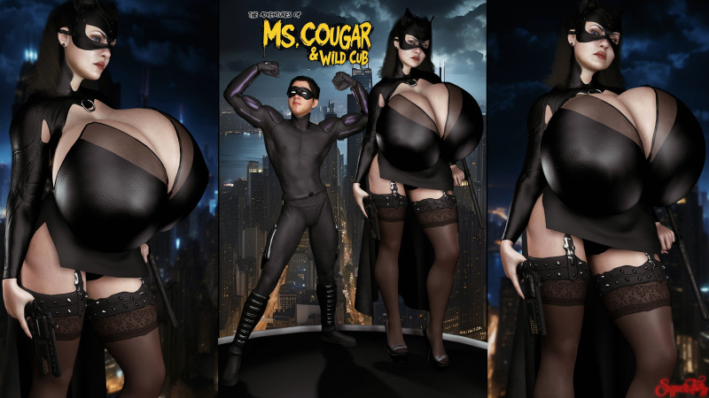 SuperT - Ms. Cougar 3D Porn Comic