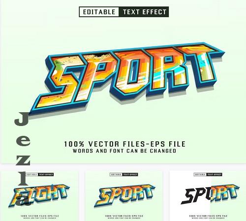 Sport Editable Text Effect - CJ6C2UD