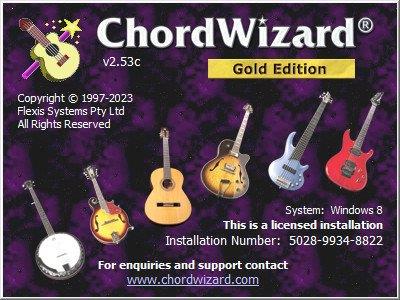 ChordWizard Gold  2.53c E3be78307c5d73012188e31a944af38c