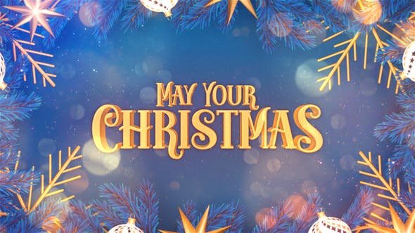 Videohive - Christmas Intro I Chistmas Wishes 49347145