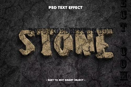 Stone Editable Text Effect - MPX57AC