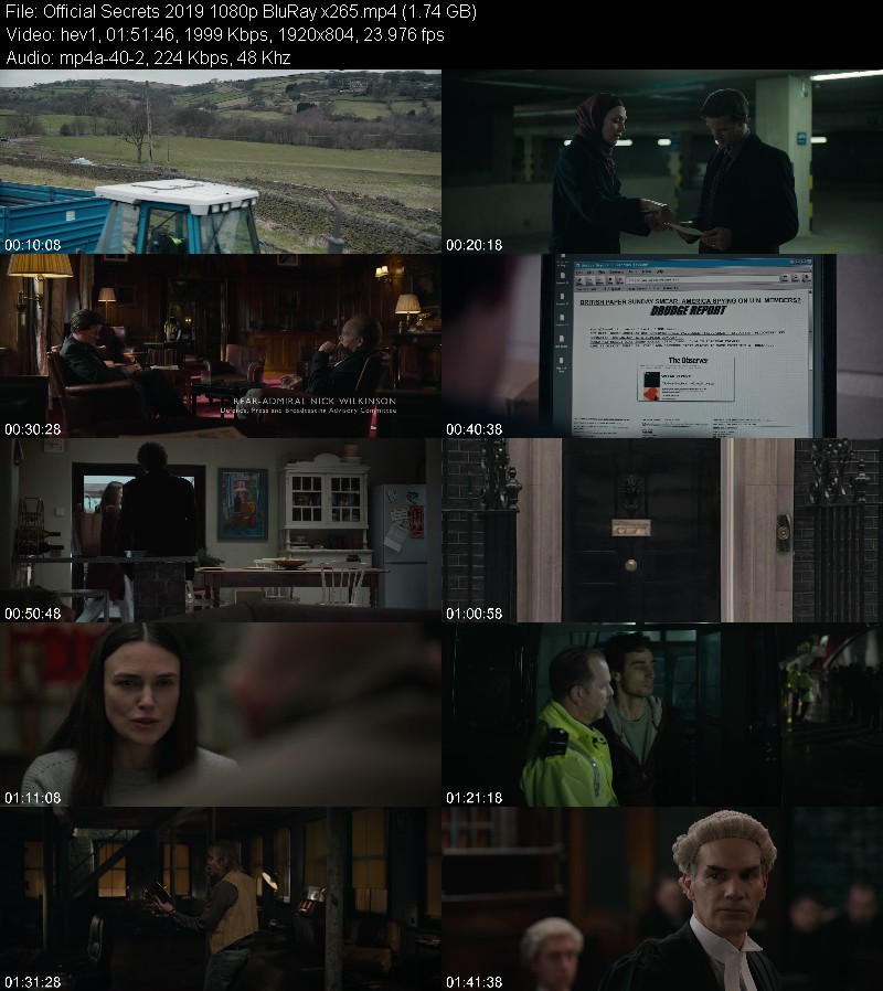 Official Secrets 2019 1080p BluRay x265 Edcee3b6fe34e1bacc9a96e1454f1bed