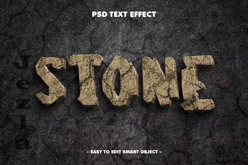 Stone Editable Text Effect - MPX57AC