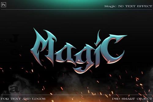 Magic 3D Duo Lighting Text Effect - HGSCHJK