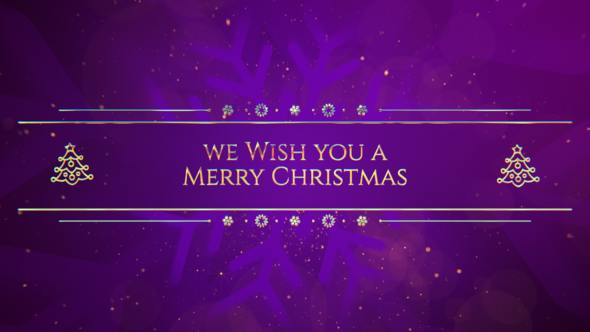 Videohive - Merry Christmas Titles 49456634