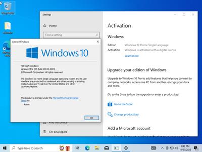 Windows 10 22H2 build 19045.3693 AIO 13in1 With Office 2021 Pro Plus Multilingual (x64) Preactivated November 2023