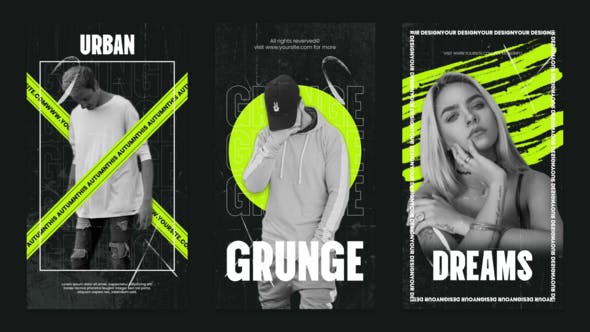 Videohive - Grunge Stories 49442300