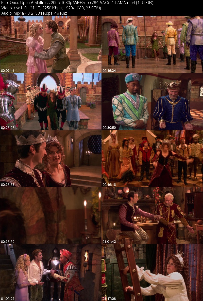 Once Upon A Mattress (2005) 1080p WEBRip 5 1-LAMA D90076b4a621ebc0bfffe33b338fa053