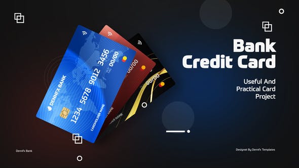 Videohive - Bank Credit Card 49451598