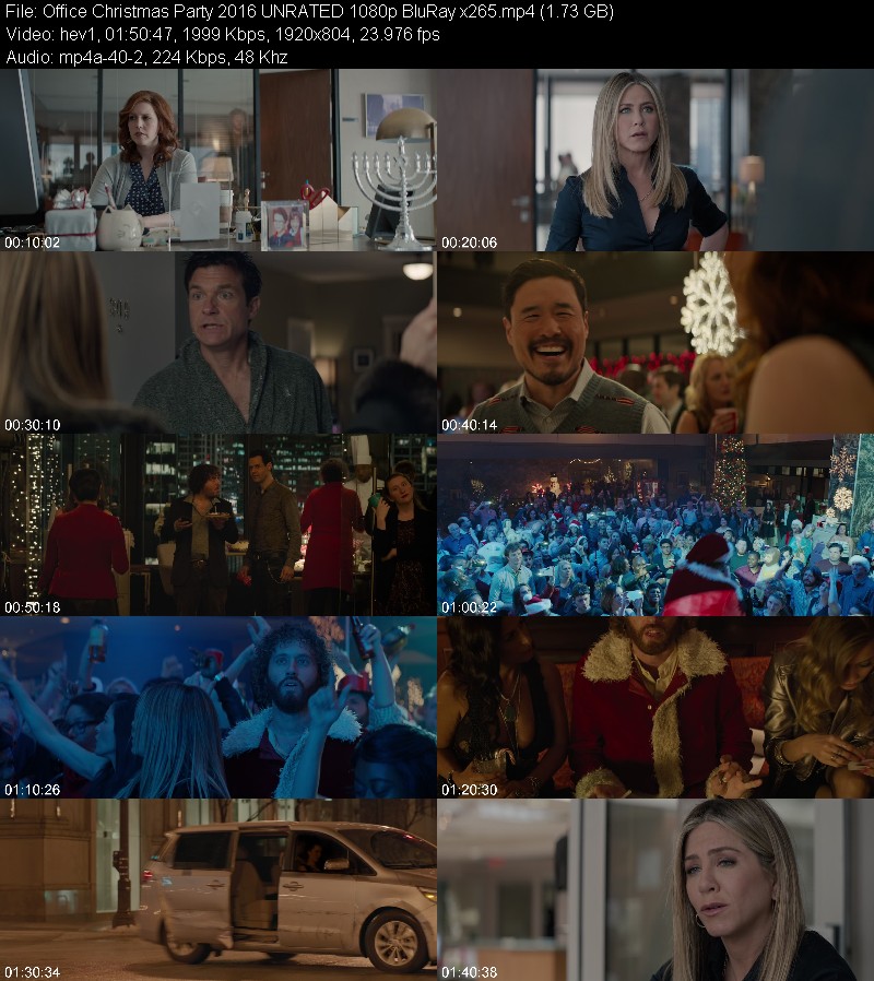 Office Christmas Party 2016 UNRATED 1080p BluRay x265 574ac175586c07a1a06096f12c69358d