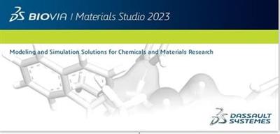 DS BIOVIA Materials Studio 2023 v23.1.0.3829 (x64)