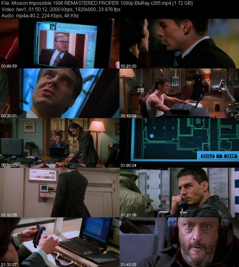 Mission Impossible 1996 REMASTERED PROPER 1080p BluRay x265 71dc222cde93cef81a56bca63d78f1af