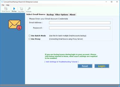 RecoveryTools Comcast Email Backup Wizard 6.2