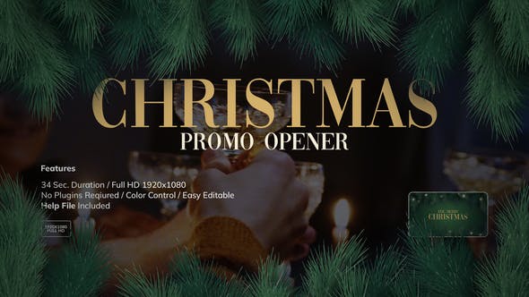 Videohive - Merry Christmas Promo 49411285