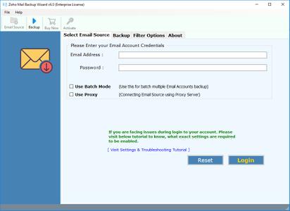 RecoveryTools Zoho Mail Backup Wizard 6.2