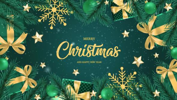 Videohive - Merry Christmas And Happy New Year 49388809
